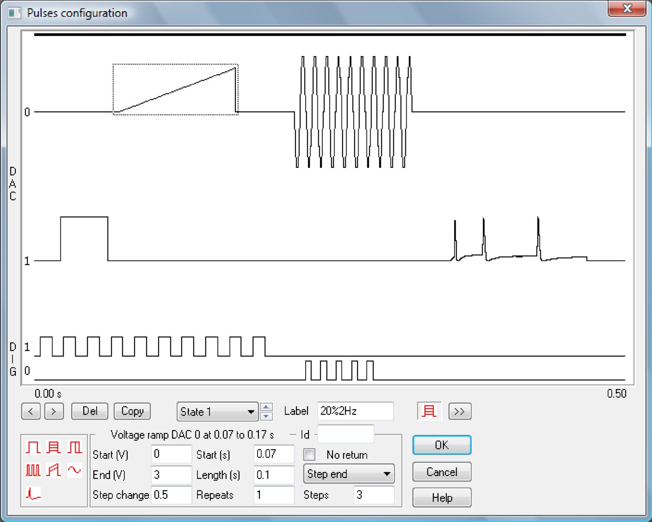 CED Signal Data acquisition