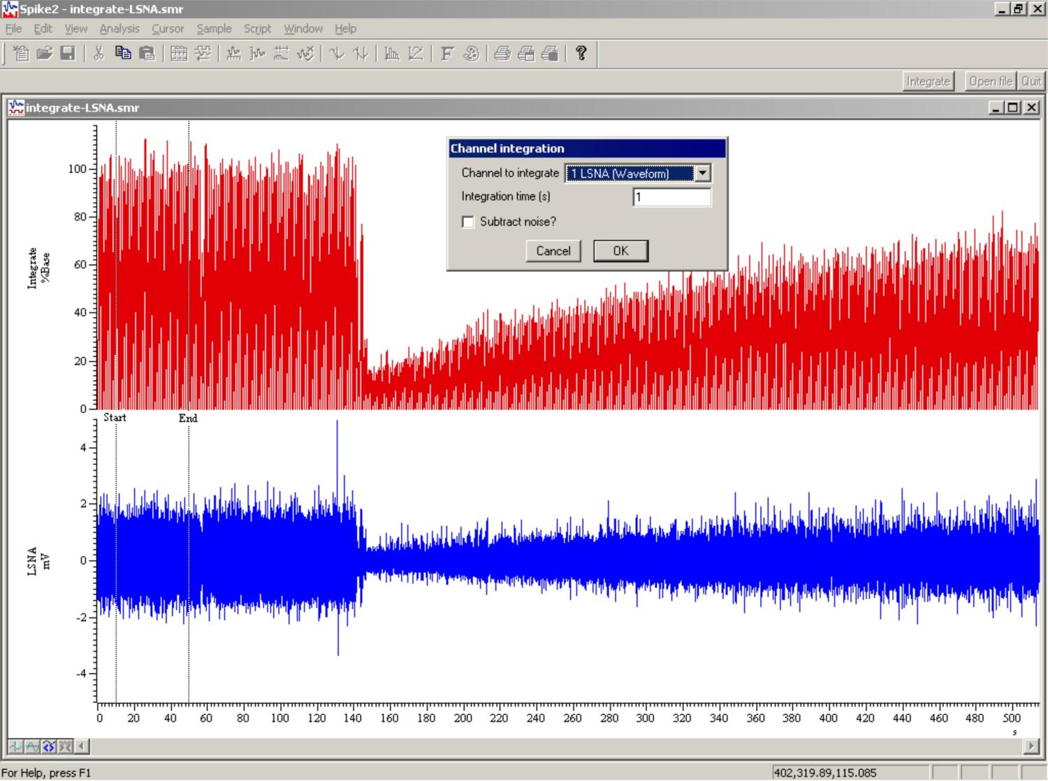 CED Spike2: Data processing, Script language