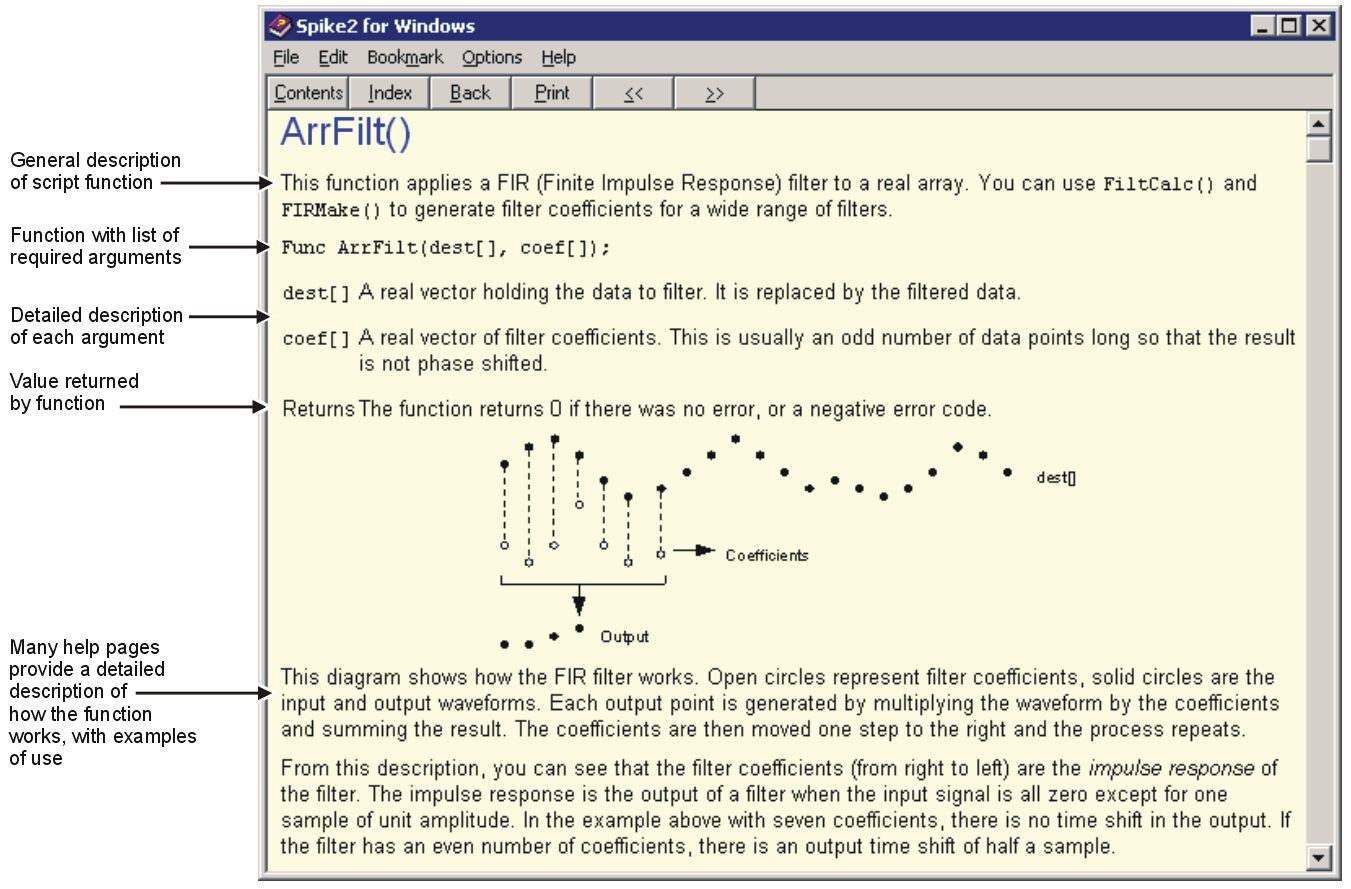 CED Spike2: Data processing, Script language